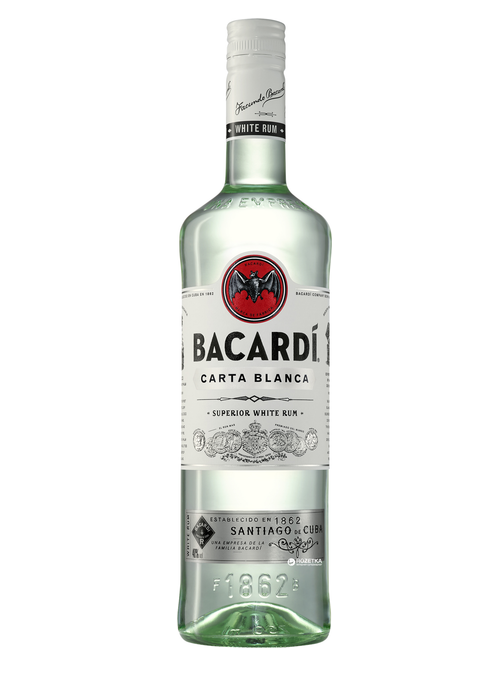 Ром Bacardi Carta Blanca 40% 0.7 л